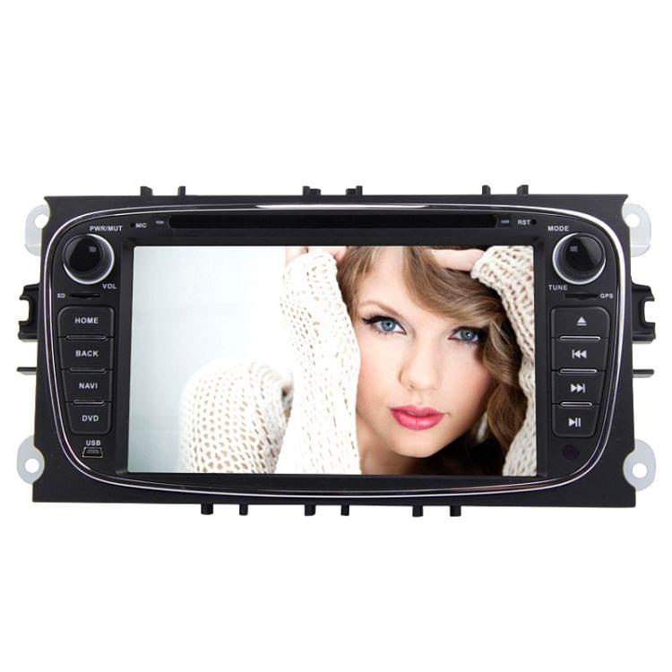 RUNGRACE 7.0 inch TFT Screen Android 6.0 In-Dash Car DVD Player for Ford Mondeo, AllWinner R16 CorteX A7 Quad Core 1.6GHz, 1GB RAM +16GB ROM, WiFi / Bluetooth / GPS / FM / Mirror Link, Support Android and iOS Phones
