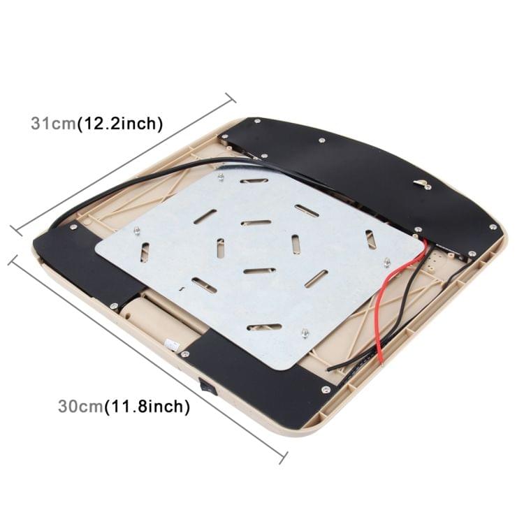 Car Auto Roof 11 inch 800*480 Rear View PAL/NTSC Color Car Monitor Surveillance Cameras Monitor, Support Reverse Automatic Screen Function