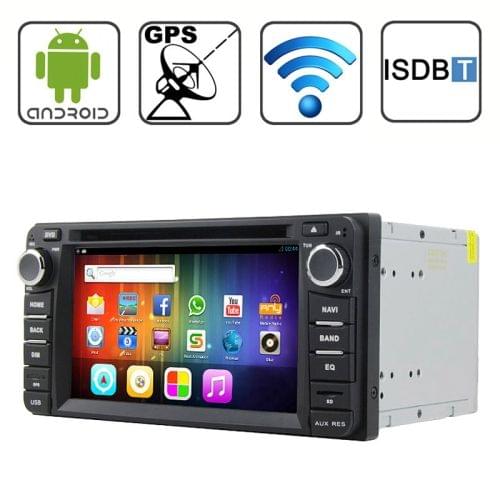 Rungrace 6.2 inch Android 4.2 Multi-Touch Capacitive Screen In-Dash Car DVD Player for TOYOTA with WiFi / GPS / RDS / IPOD / Bluetooth / ISDB-T