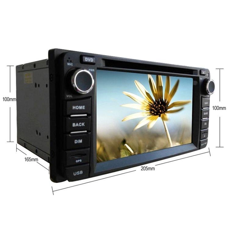 Rungrace 6.2 inch Android 4.2 Multi-Touch Capacitive Screen In-Dash Car DVD Player for TOYOTA with WiFi / GPS / RDS / IPOD / Bluetooth / DVB-T