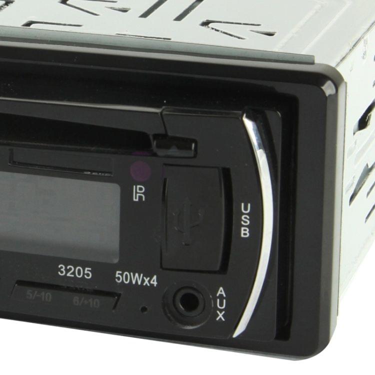 50W x 4 Car DVD Player / Media Player with Remote Control, Support DVD / VCD / MP4 / MP3 / FM / SD Card / USB Flash Disk (3205)