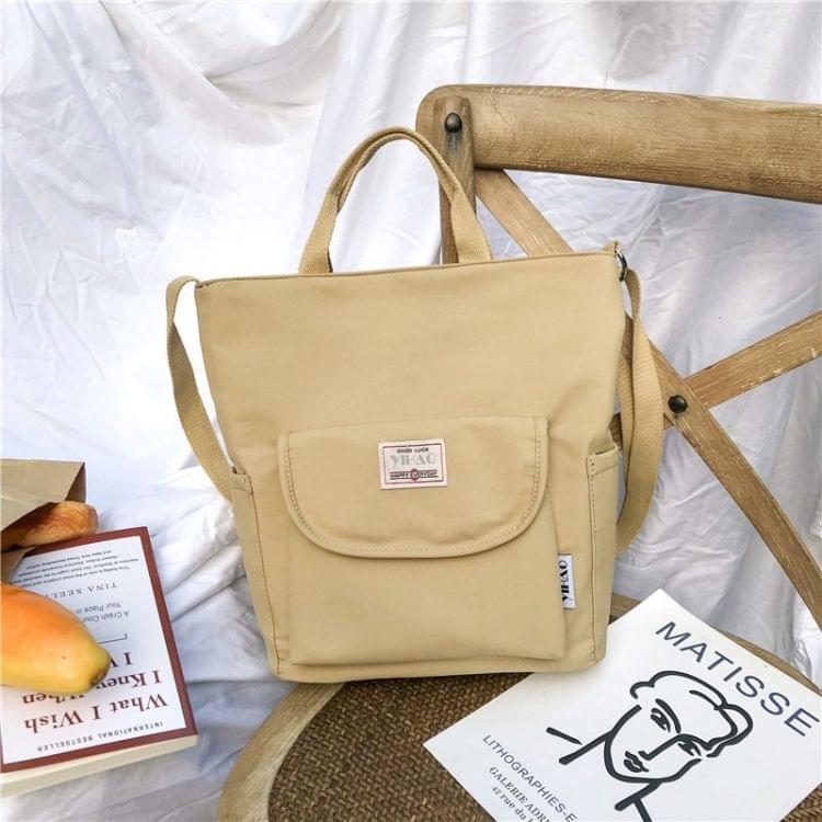 Anti-splash Nylon Fabric Single Shoulder Messenger Bag Ladies Handbag Bags (Brown)