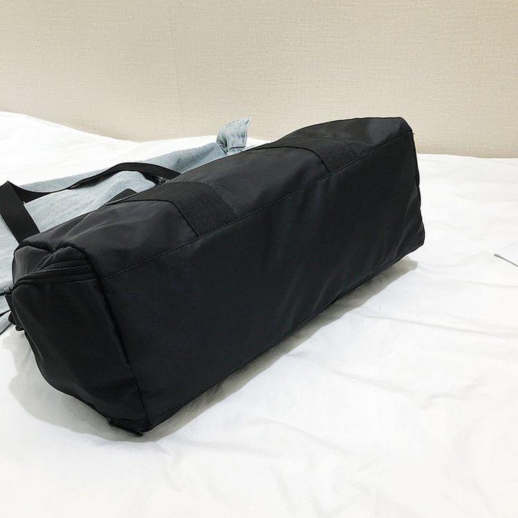 Shoulder Travel Bag Leisure Sport Handbag with Shoes Socket (S)
