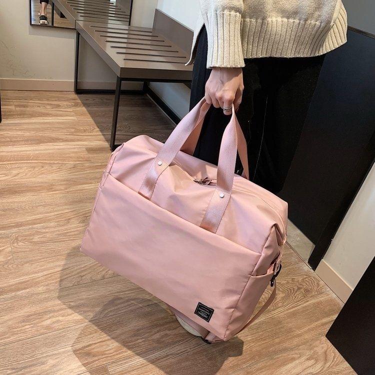 Shoulder Travel Bag Leisure Sport Handbag (Color:Pink Size: + S)