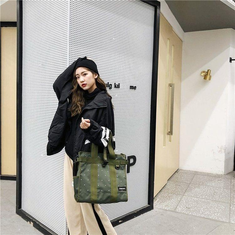 Casual Shoulder Bag Ladies Handbag Messenger Bag (Green)