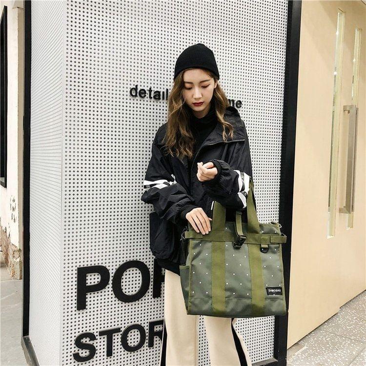 Casual Shoulder Bag Ladies Handbag Messenger Bag (Green)