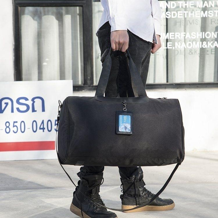 Oxford Cloth Shoulder Travel Bag Leisure Sport Handbag (L)