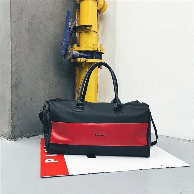 Single Shoulder Travel Bag Leisure Sport Handbag (Red)