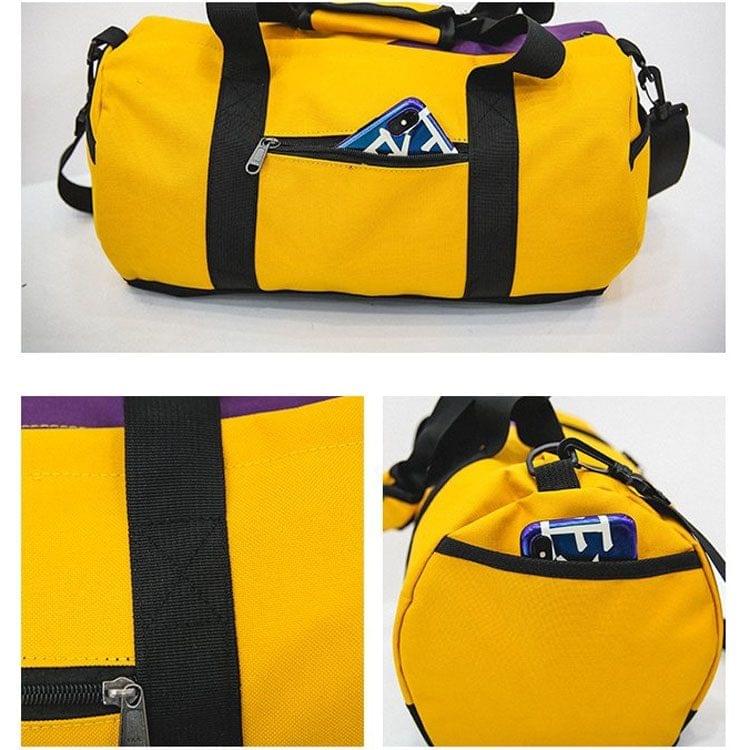 Nylon Shoulder Travel Bag Leisure Sport Handbag (Blue)