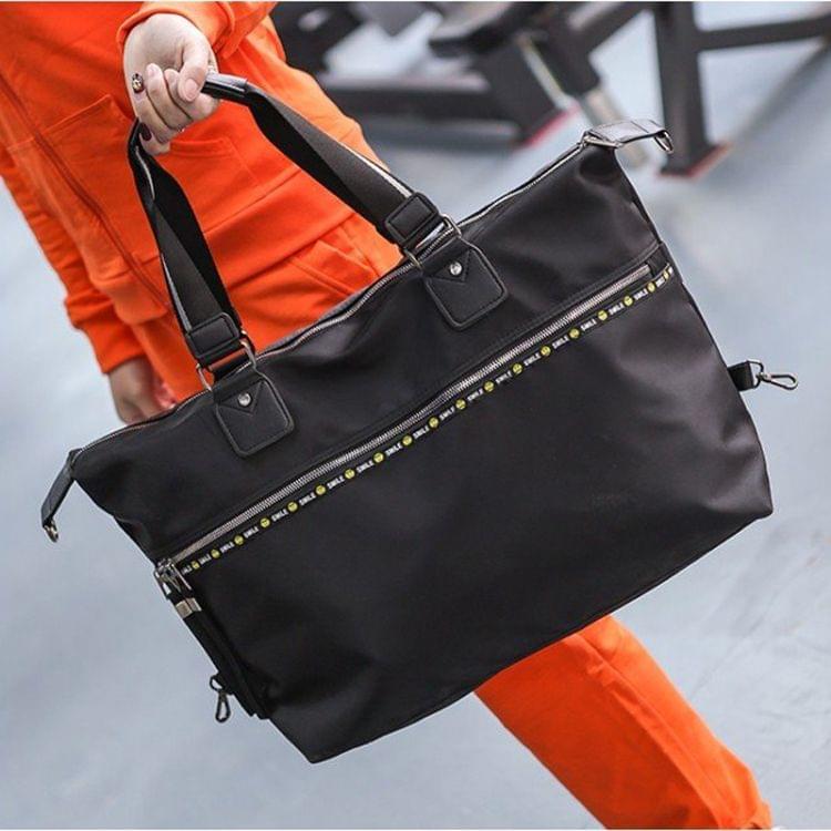 Smile Pattern Shoulder Sports Gym Travel Handbag (S)