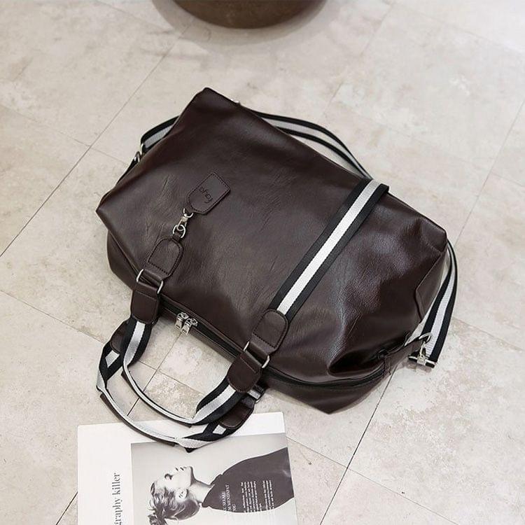 PU Leather Single Shoulder Travel Bag Leisure Sport Handbag (Size: S)