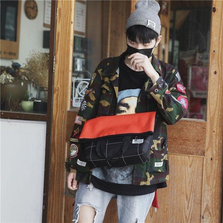Fashion Shoulder Crossbody Travel Handbag Bags (Orange)
