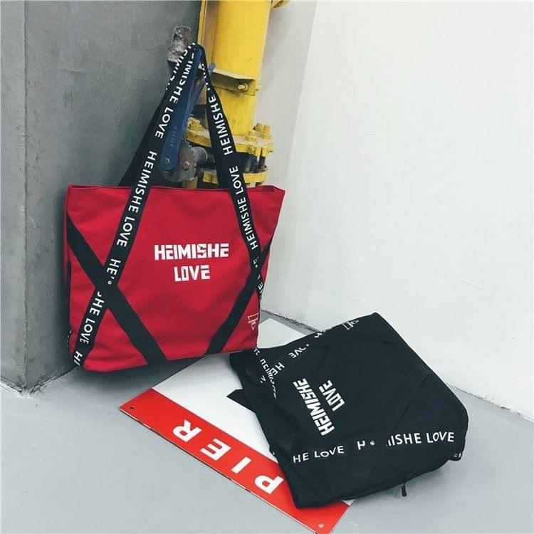 Casual Shoulder Bag Ladies Handbag Bags (Red)