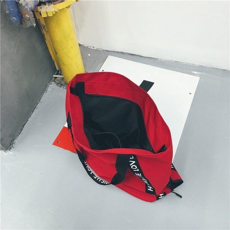 Casual Shoulder Bag Ladies Handbag Bags (Red)