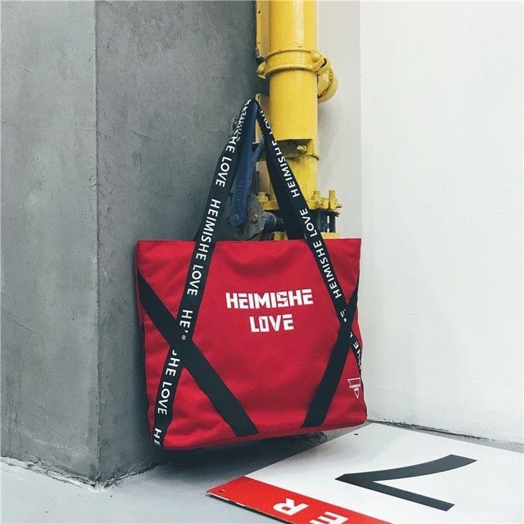 Casual Shoulder Bag Ladies Handbag Bags (Red)