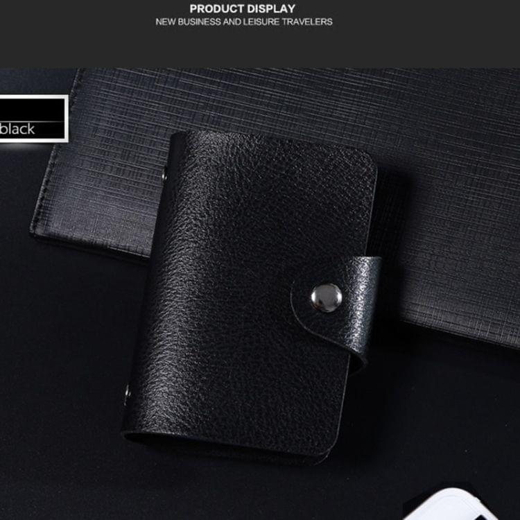 Multi-card Anti-degaussing Card Set Credit Card Bag Card Holder(black)