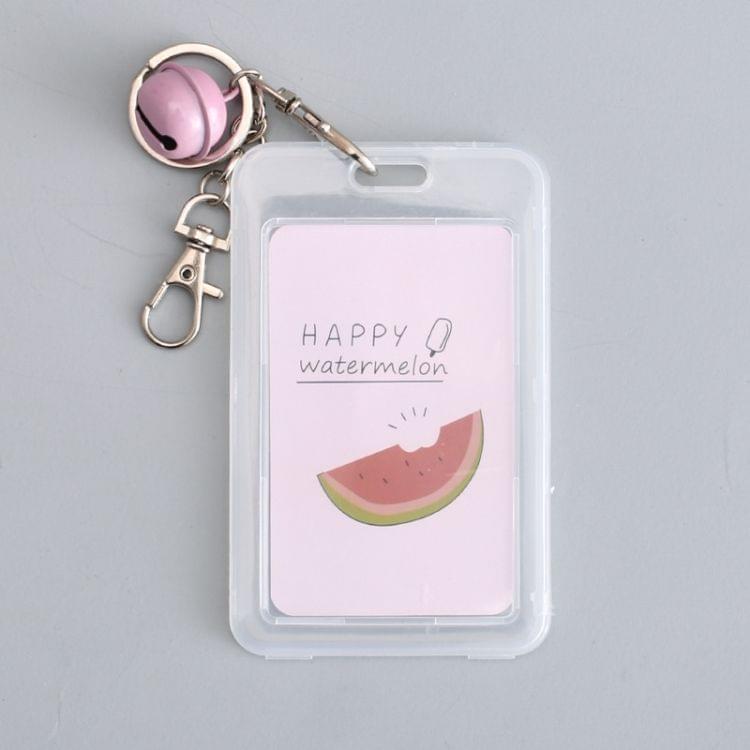 Lovely little Fresh Fashion Plastic Card Bags Bank Credit Card holder(Fresh fruit - lemon)
