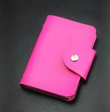 Multi-card Anti-degaussing Card Set Credit Card Bag Card Holder(rose red)