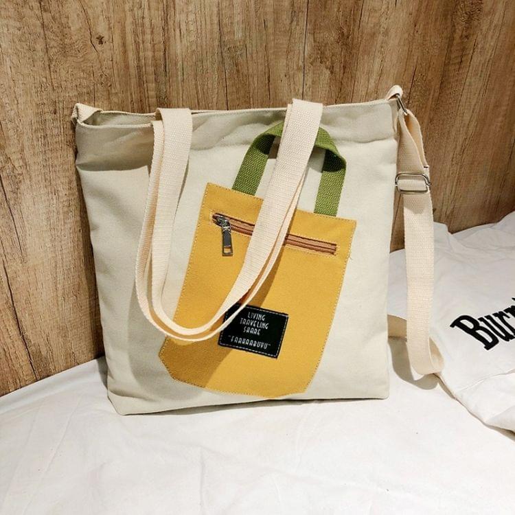 Fashion Casual Single Shoulder Bag Ladies Handbag (White)