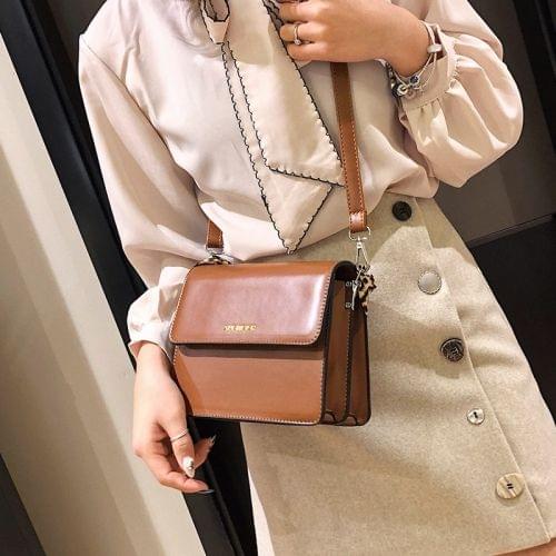 Fashion Shoulder Bag Ladies Messenger Bag Handbag Leopard Print Shoulder Strap (Brown)