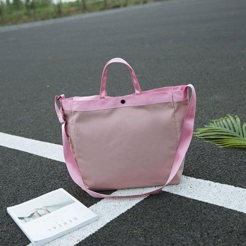 Leisure Fashion Nylon Single-shoulder Bag Handbag (Pink)