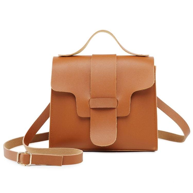 Casual Leather Crossbody Bags for Women PU Leather Handbags Tote Shoulder Bags Messenger(Pink)