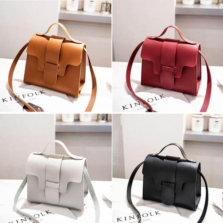 Casual Leather Crossbody Bags for Women PU Leather Handbags Tote Shoulder Bags Messenger(Pink)