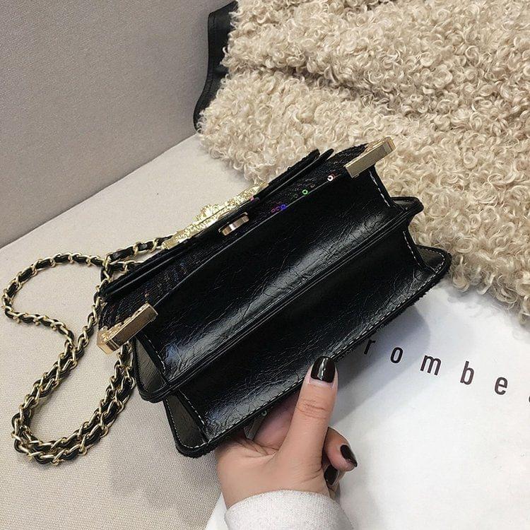 Casual Wool Shoulder Bag Ladies Handbag Messenger Bag (Colour)