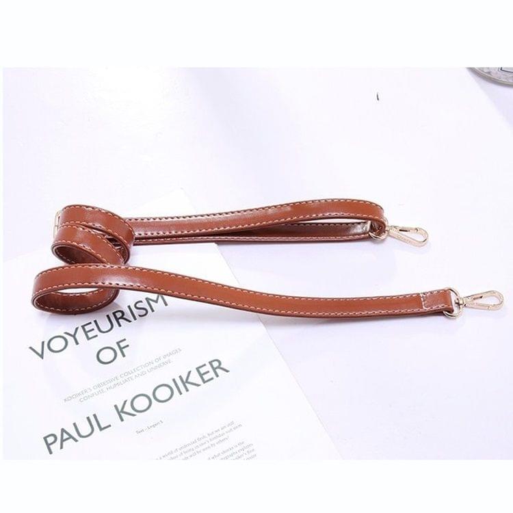 Woven Texture Double Strap Casual Shoulder Bag Ladies Handbag Messenger Bag (Black)