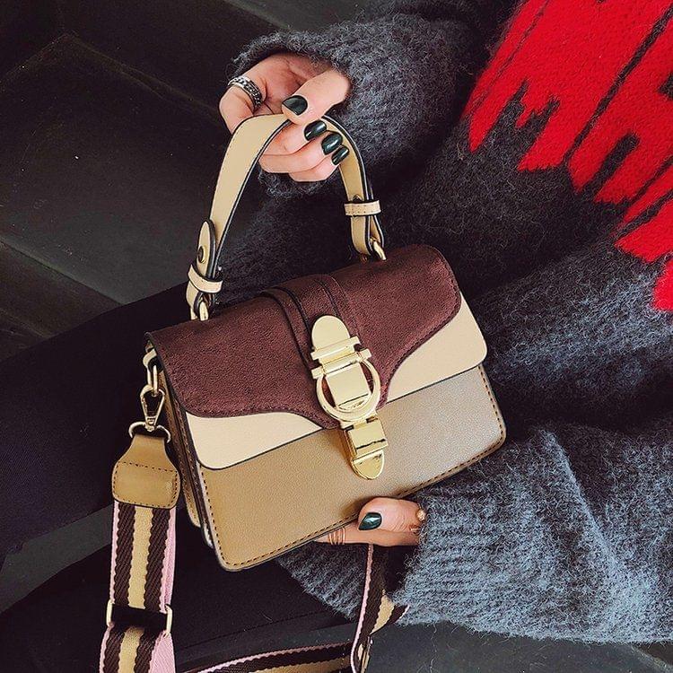 Women Leather Handbags Shoulder Bags Luxury Design Crossbody Purses(Red)