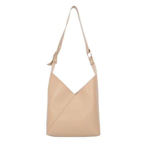 Leisure Fashion PU Leather Slant Shoulder Bag (Khaki)