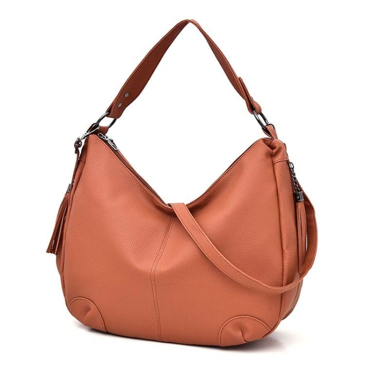 Fashion PU Shoulder Bag Ladies Handbag Messenger Bag (Brown)