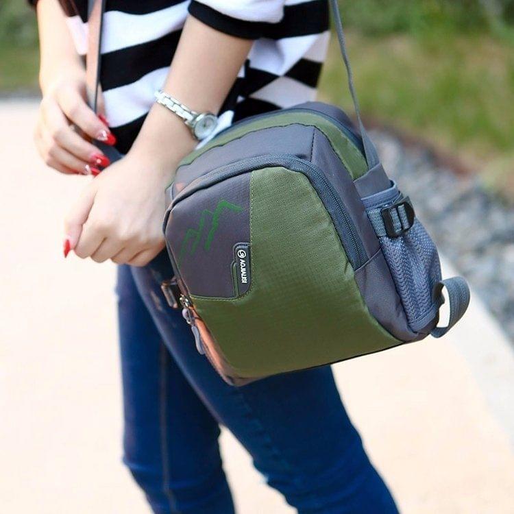 Nylon Single Shoulder Bag Outdoor Handbag (Green)