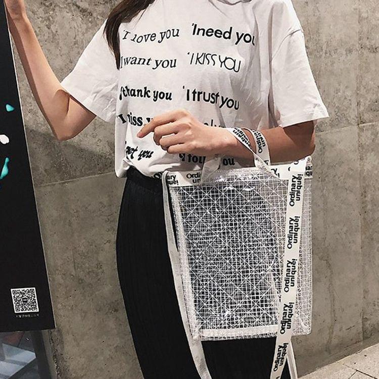 Leisure Fashion Shoulder Bag Handbag (White)