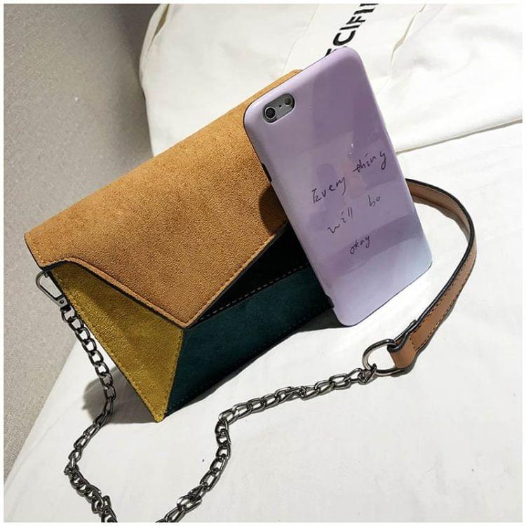 Autumn Winter Female Small Flap Bag Matte PU Patch Shoulder Messenger Bag Fashion Small Square Bag(Red)