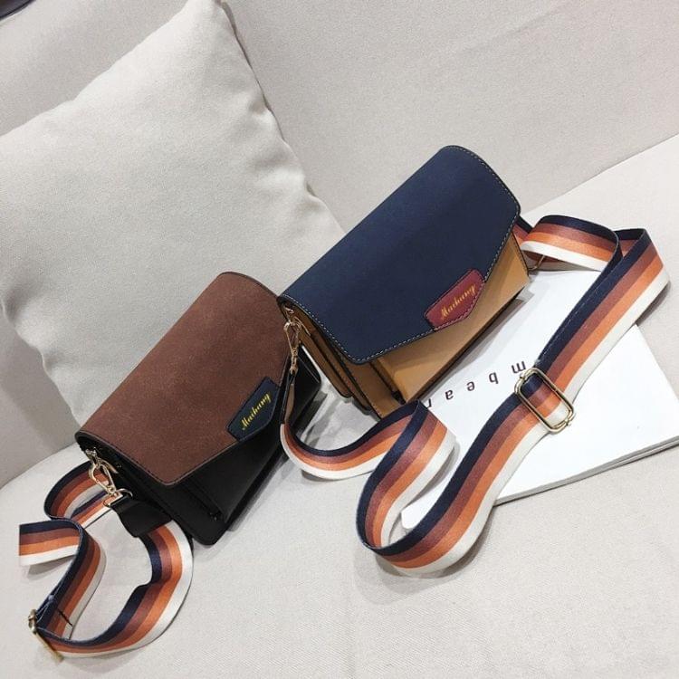 Women Small Square Bag Shoulder Bag Fashion Messenger Bag (Brown)