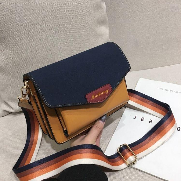 Women Small Square Bag Shoulder Bag Fashion Messenger Bag (Brown)