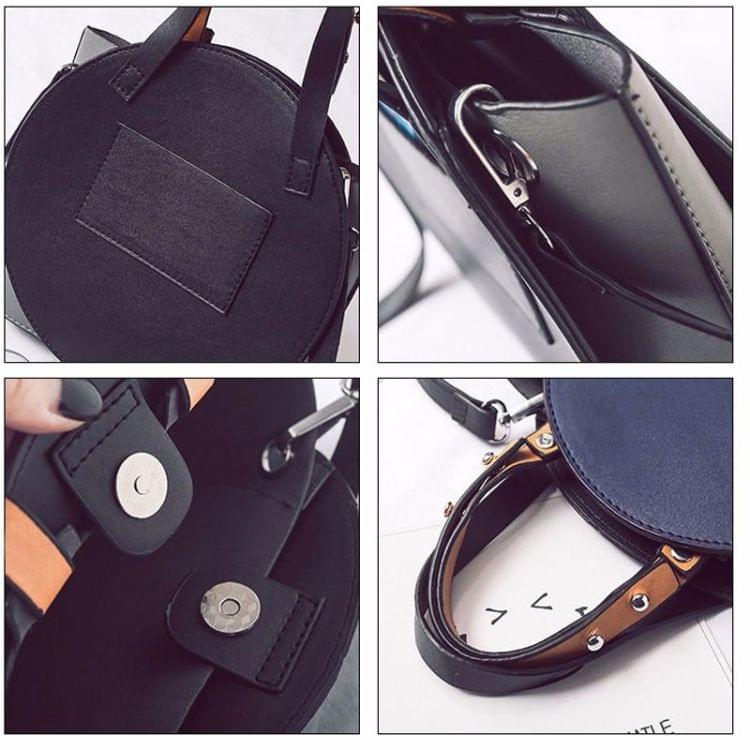 PU Single Shoulder Bag Ladies Handbag Messenger Bag (Yellow)