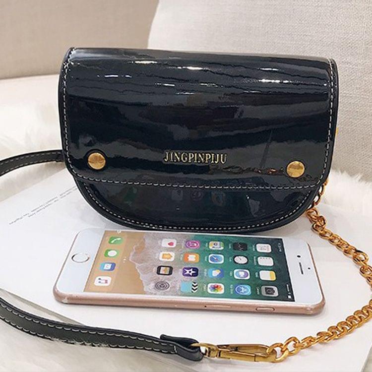 Leisure Fashion PU Leather Shoulder Bag Messenger Bag Handbag (Wine Red)