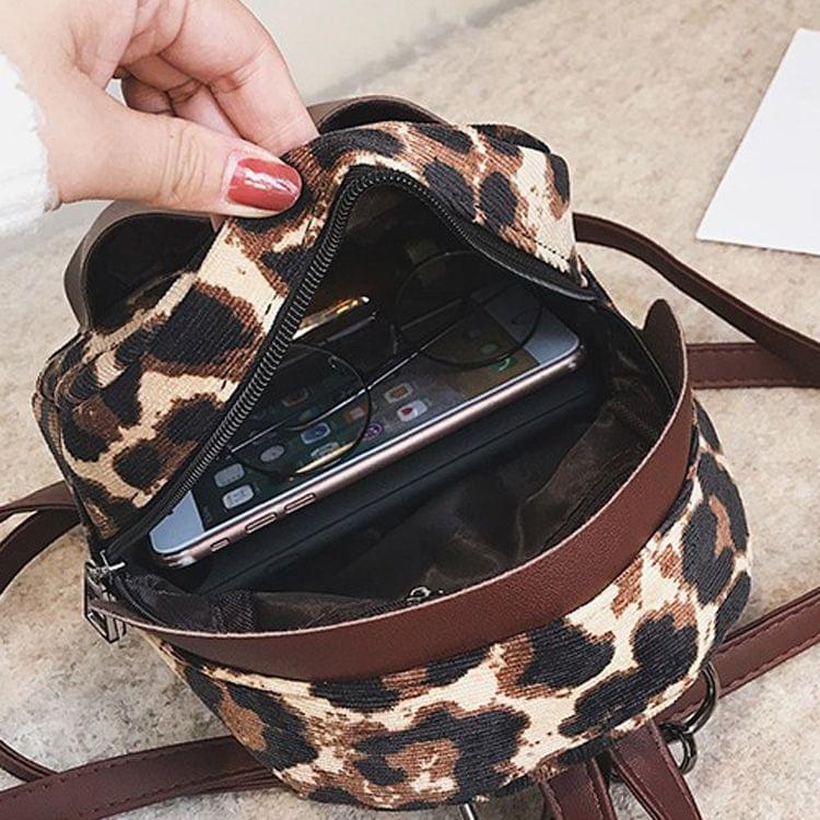 Leisure Fashion Double / Single Shoulder Bag Messenger Bag (Brown)