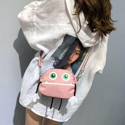 Leisure Fashion Slant Shoulder Bag Handbag(Pink)