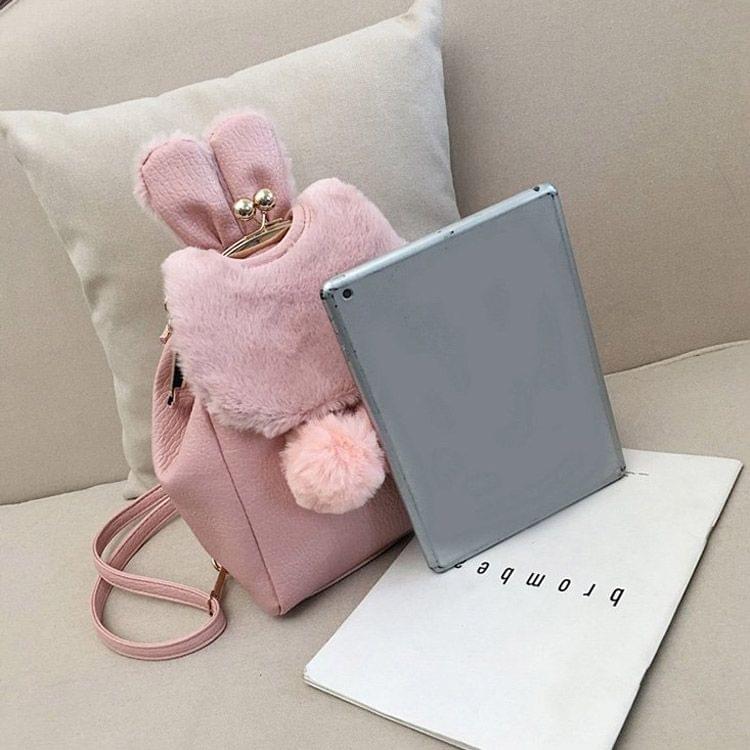 Multi-function Leisure Fashion PU Leather Slant Shoulder Bag Double Shoulders Bag(Wine Red)