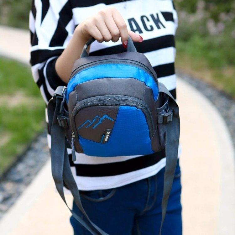 Nylon Single Shoulder Bag Outdoor Handbag (Blue)