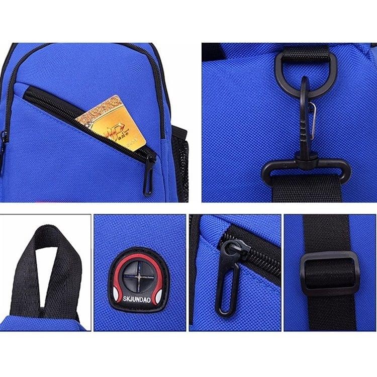 Multi-Function Portable Casual Chest Bag Outdoor Sports Shoulder Bag (Red)
