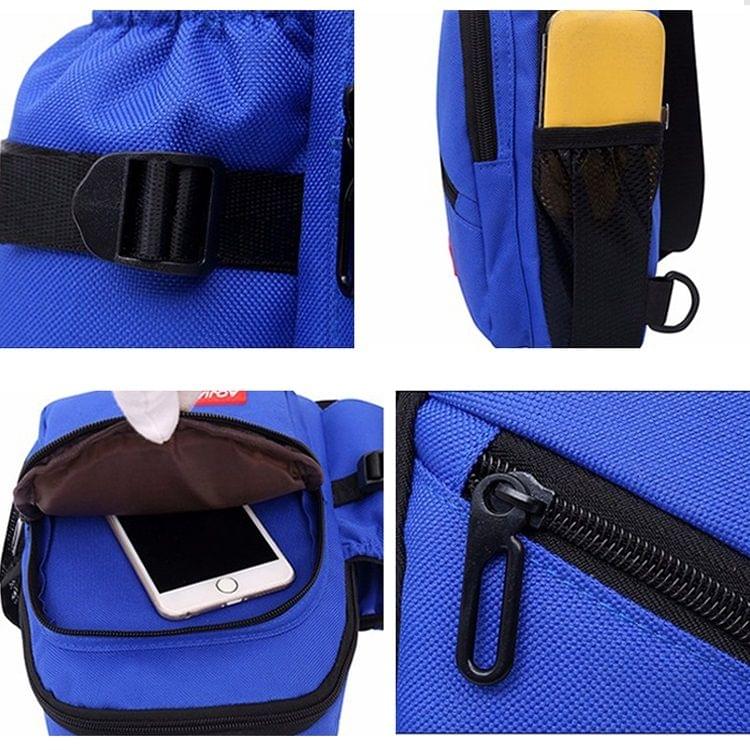 Multi-Function Portable Casual Chest Bag Outdoor Sports Shoulder Bag (Red)