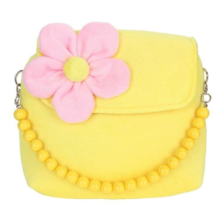 3 PCS Fashion Shoulder Bag Children Girls Princess Flower Messenger Handbag Lovely Purses(Red)