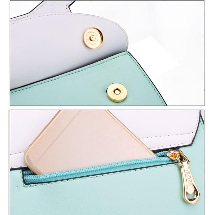 Baseball Cute Cat Pattern PU Leather Single Shoulder Bag Crossbody Bag Ladies Handbag (Black)