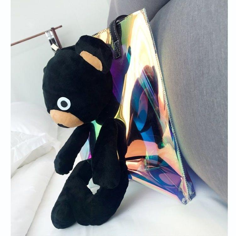 Detachable Ailurus Fulgens Laser Process Casual Shoulder Bag Ladies Handbag Messenger Bag (Brown)