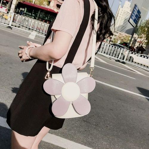 Flower Pattern Small Square Casual Shoulder Bag Ladies Handbag
