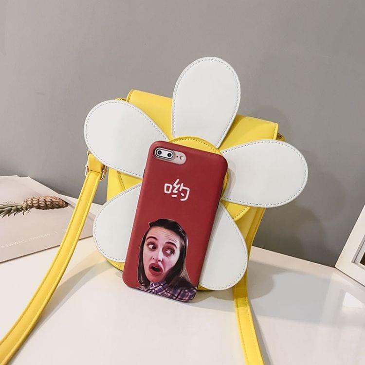 Flower Pattern Small Square Casual Shoulder Bag Ladies Handbag